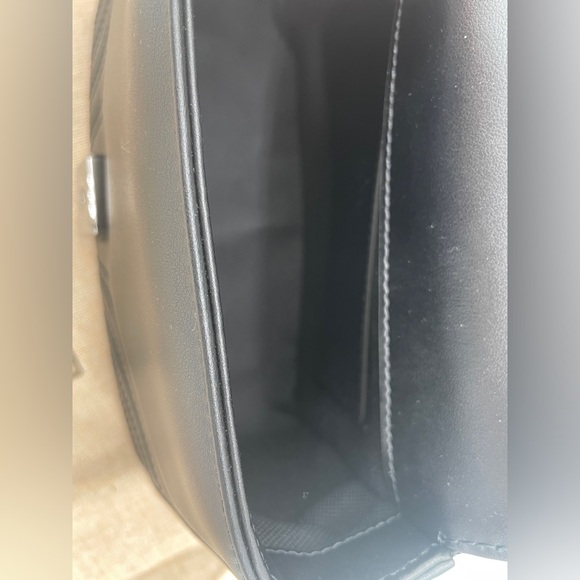 NEW! GUCCI MARMONT TOP HANDLE MATELASSE BLACK SHOULDER CROSSBODY BAG AUTHENTIC - Picture 12 of 14